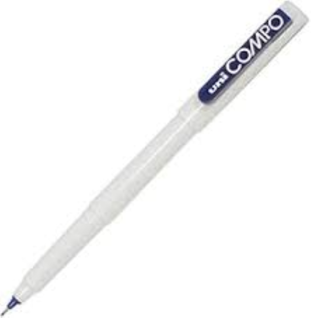 Uni Compo 0.3mm Ultra Fine Black MI-PIN115-BK